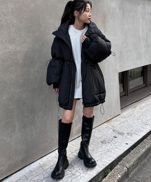 「CIAOPANIC TYPY」 コート ONE SIZE ブラック レディース_画像5