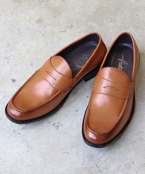 「SARABANDE」 ローファー 50 ブラック メンズ_画像9