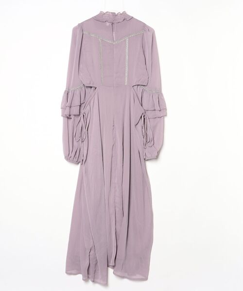 「EATME」 長袖ワンピース MEDIUM ラベンダー レディース_画像2