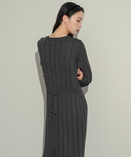 「NEUNA」 ニットワンピース FREE アイボリー レディース_画像5