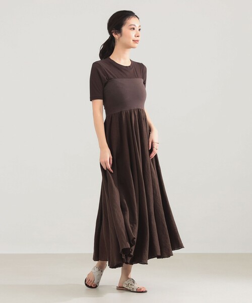 AK+1 エーケーワン◆25SSリネンマキシスカートDemi-LuxeBEAMS Demi-Luxe BEAMS（デミルクス ビームス） スカート AK+1 / リネン