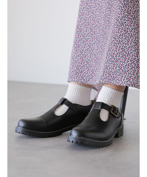 「ehka sopo」 シューズ L ブラック レディース_画像4