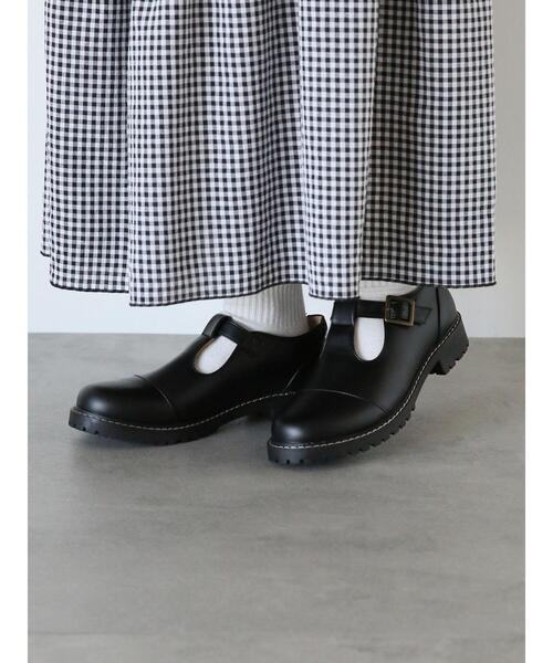 「ehka sopo」 シューズ L ブラック レディース_画像6