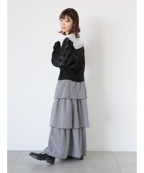 「ehka sopo」 シューズ L ブラック レディース_画像7