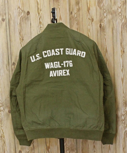AVIREX（アヴィレックス） ma1 ma-1 COTTON LIGHT MA-1 ”U.S.COAST
