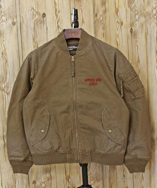 AVIREX（アヴィレックス） ma1 ma-1 COTTON LIGHT MA-1 ”U.S.COAST
