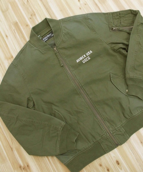 AVIREX（アヴィレックス） ma1 ma-1 COTTON LIGHT MA-1 ”U.S.COAST