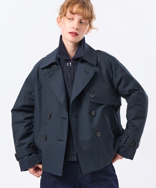 マッキントッシュ　ショート丈　トレンチコート MACKINTOSH PHILOSOPHY（マッキントッシュフィロソフィー） トレンチ