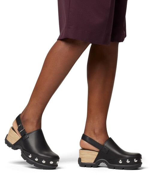 「SOREL」 フラットサンダル 25.0cm ブラック レディース_画像8