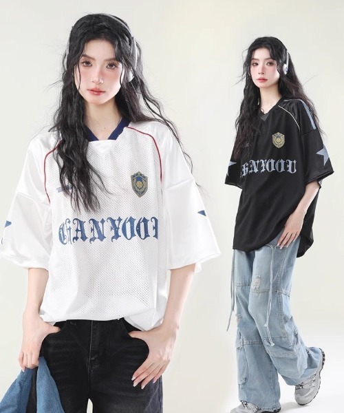 tシャツ メッシュ オーバーサイズ T シャツ レディース メンズ