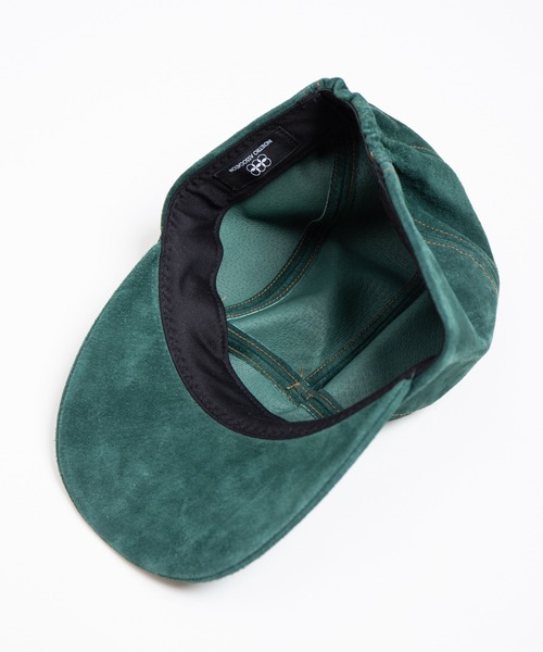 INDIETRO ASSOCIATION キャップ 帽子 Leather Jet Cap / レザー