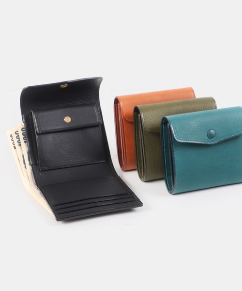 二つ折り財布 財布 タスカ tasca 三つ折り財布 メンズの画像