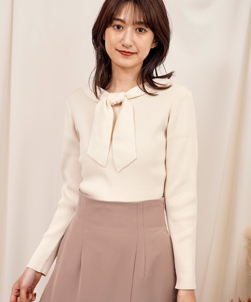 「NOELA」 長袖ニット フリー ブラック レディース_画像8