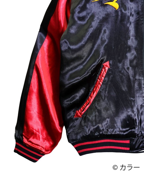 スカジャン EVANGELION×錦 / ヱヴァンゲリヲン×ニシキ　和華流水綾波リバーシブルスカジャン(M2) メンズ レディースの画像