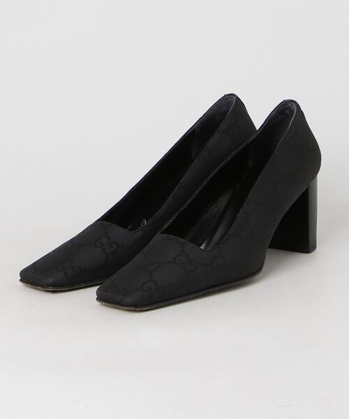 GUCCI（グッチ） GG柄 パンプス 36.5 ブラック レディース : ZOZOTOWN