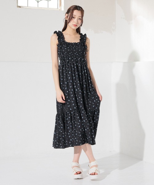 Honeys（ハニーズ） ワンピース シャーリングワンピース : ZOZOTOWN