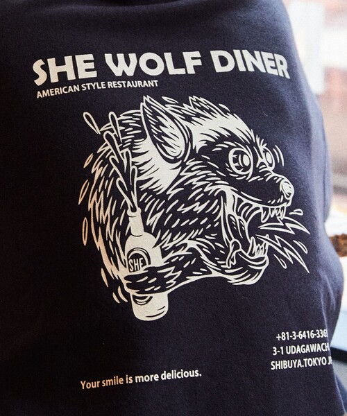 FREAK'S STORE（フリークスストア） スウェットカットソー「she wolf