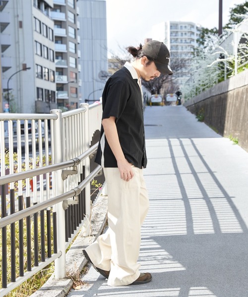 NO NEED（ノーニード） シャツ チェリーボーリングシャツ メンズ