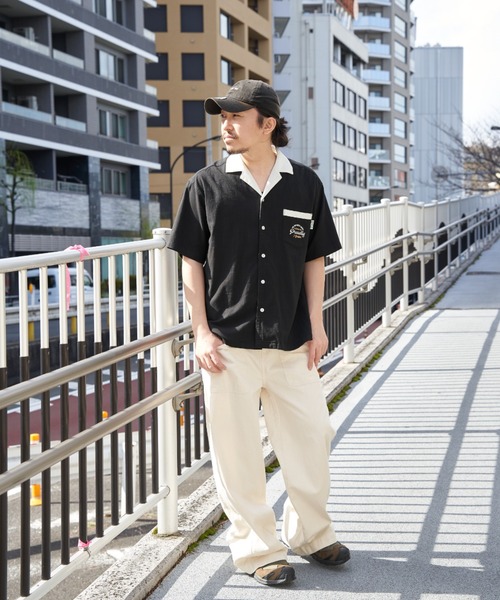 NO NEED（ノーニード） シャツ チェリーボーリングシャツ メンズ