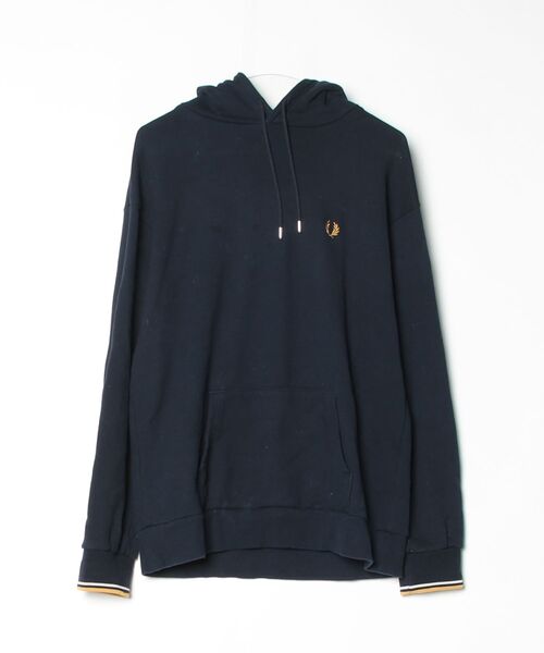 FRED PERRY（フレッドペリー） プルオーバーパーカー L ネイビー 