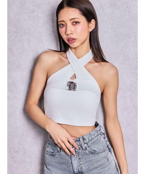 GYDA（ジェイダ） チューブトップ ベアトップ GG bijou belt