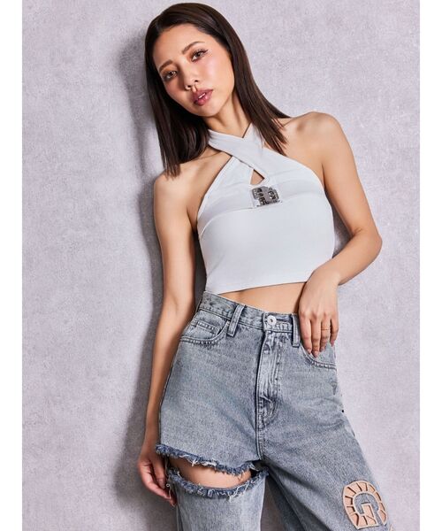 GYDA（ジェイダ） チューブトップ ベアトップ GG bijou belt