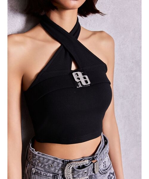 GYDA（ジェイダ） チューブトップ ベアトップ GG bijou belt