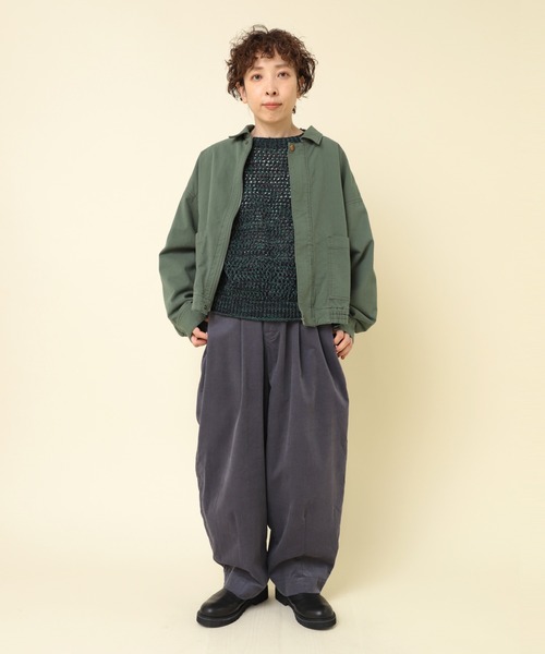 「RNA-N」 イージーパンツ MEDIUM ライトブルーグレー レディース_画像5