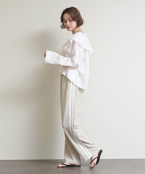 パンツ イージートラックパンツ レディースの画像