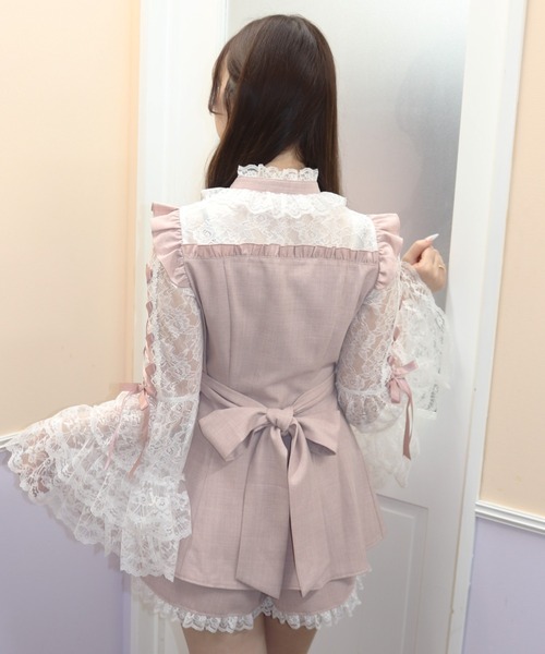 「Secret Honey」 セットアップ MEDIUM ブラック レディース_画像2