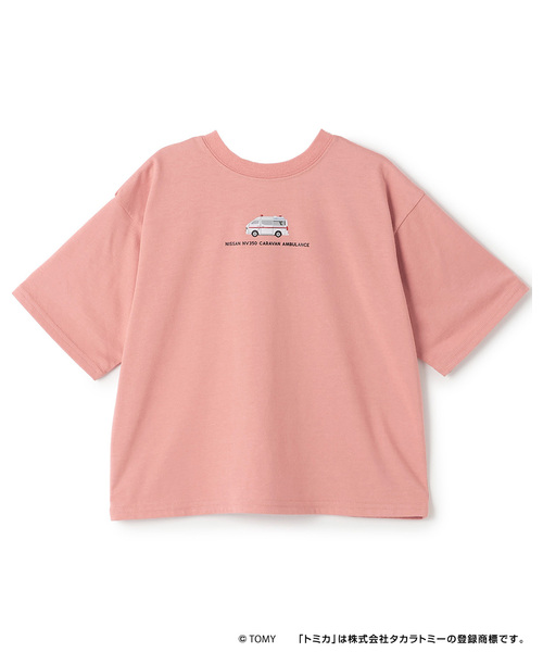 b・ROOM（ビールーム） uvカット tシャツ 「トミカ」「どちらが前でも