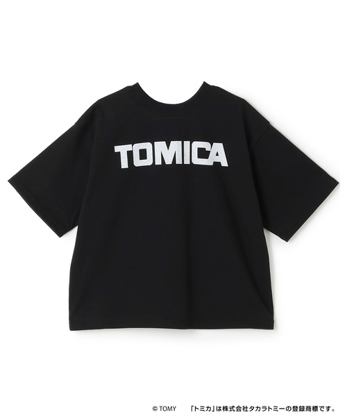 b・ROOM（ビールーム） tシャツ 「トミカ」「どちらが前でもOK・防汚
