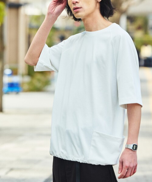 「FREAK'S STORE」 半袖Tシャツ LARGE ブラック メンズ_画像8