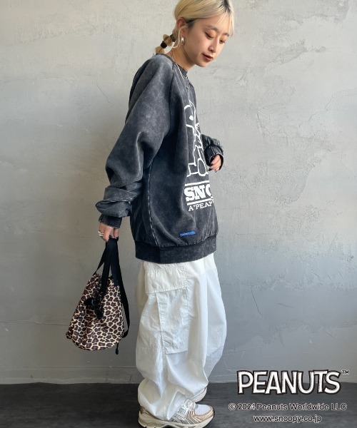 「SEQUENZ」 スウェットカットソー M ブルー レディース_画像9