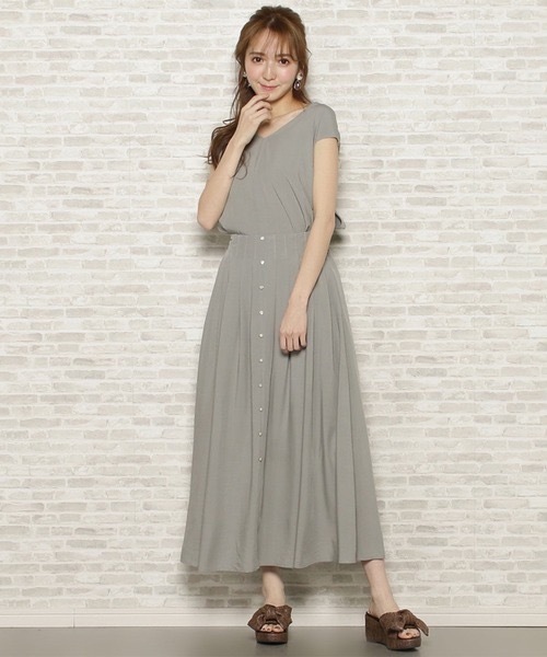 「WILLSELECTION」 セットアップ MEDIUM ベージュ レディース_画像2
