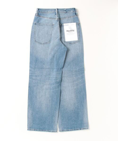 「Healthy denim」 デニムパンツ X-SMALL ブラック レディース_画像2