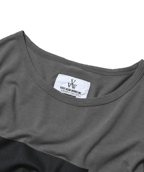 「VIRGOwearworks」 半袖Tシャツ 2 ブラック メンズ_画像3