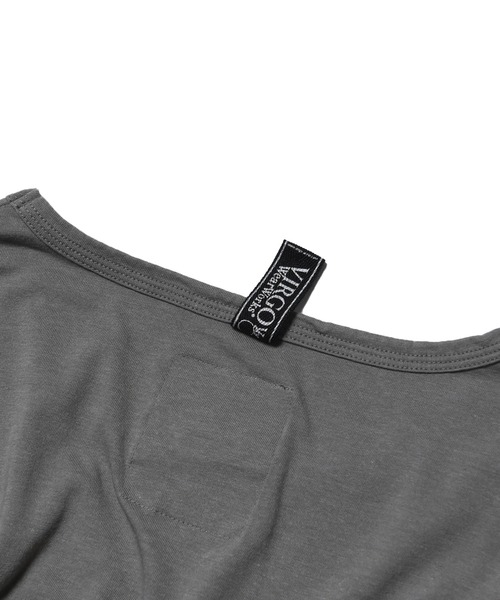 「VIRGOwearworks」 半袖Tシャツ 2 ブラック メンズ_画像6