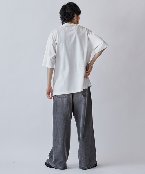 「Lui's」 半袖Tシャツ M ホワイト メンズ_画像7