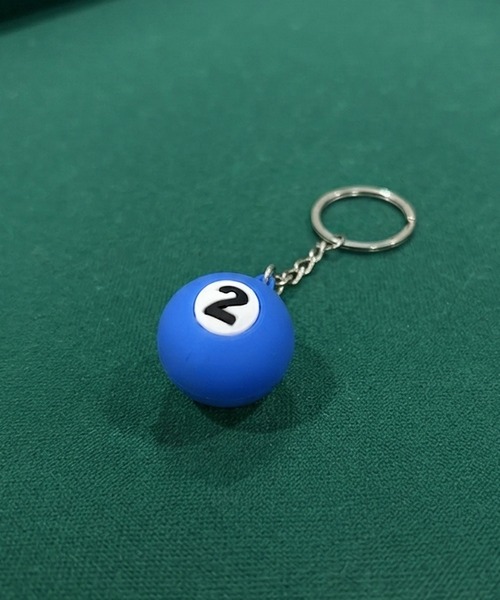 Port（ポート） キーホルダー ビリヤード 9ボール キーホルダー