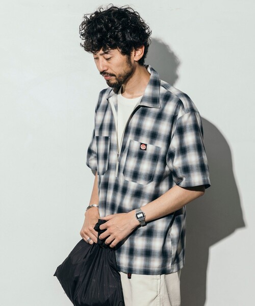 「RED KAP」 半袖ポロシャツ MEDIUM ブラック メンズ_画像7