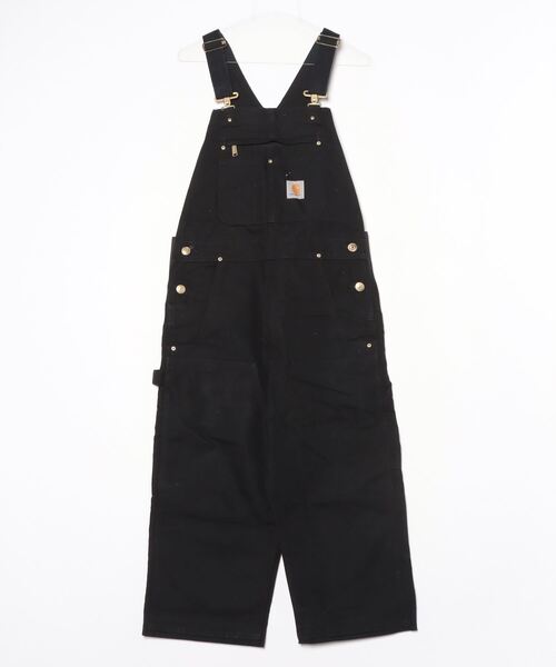 希少！日本製エドウィン carhartt ブラック オーバーオール 30×34 Carhartt（カーハート） オーバーオール - ブラック メンズ : ZOZOTOWN