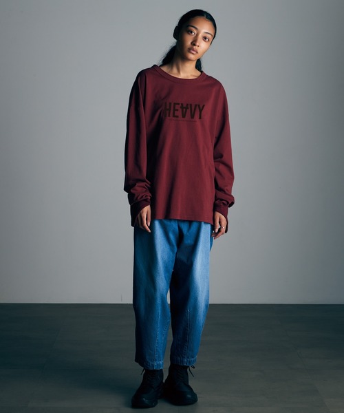 「VIRGOwearworks」 長袖Tシャツ 4 ホワイト メンズ_画像9