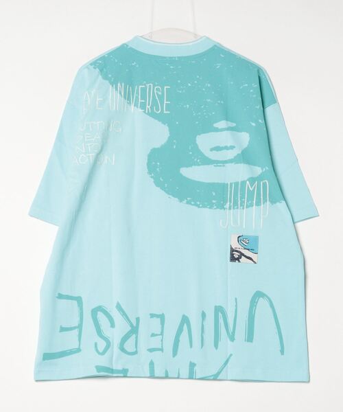 「AAPE BY A BATHING APE」 半袖Tシャツ X-LARGE ブルー系その他2 メンズ_画像3