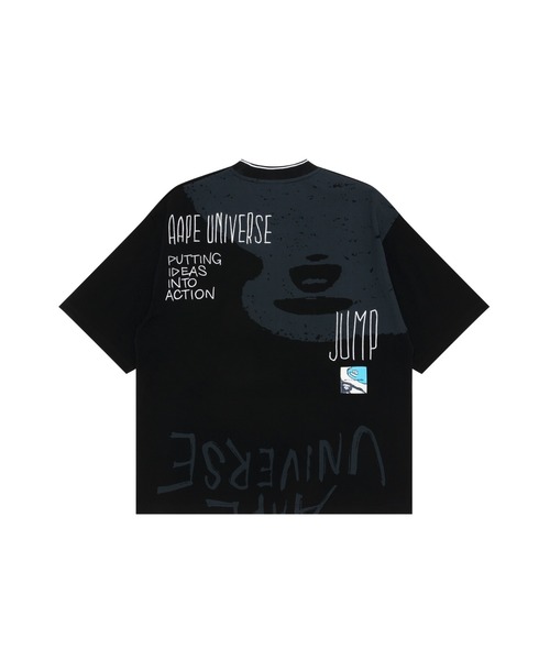 「AAPE BY A BATHING APE」 半袖Tシャツ X-LARGE ブルー系その他2 メンズ_画像5