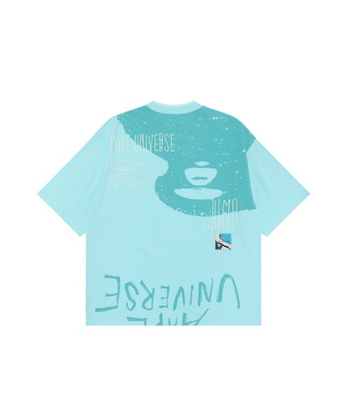 「AAPE BY A BATHING APE」 半袖Tシャツ X-LARGE ブルー系その他2 メンズ_画像9