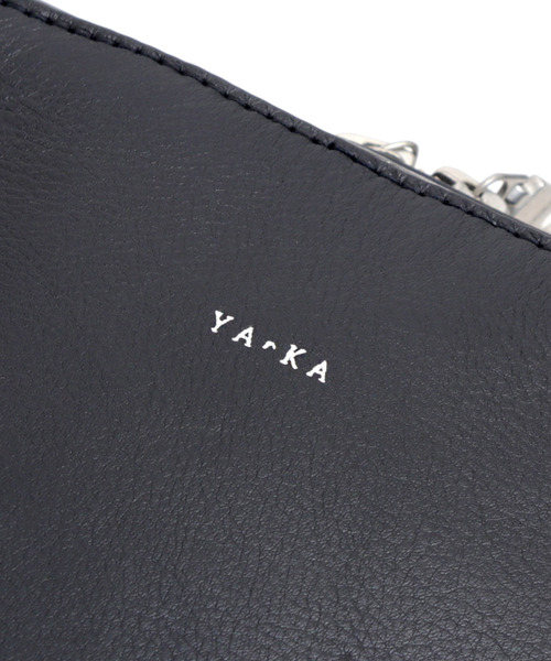 YArKA ショルダーバッグ バッグ 「YArKA/ヤーカ」real leather zip