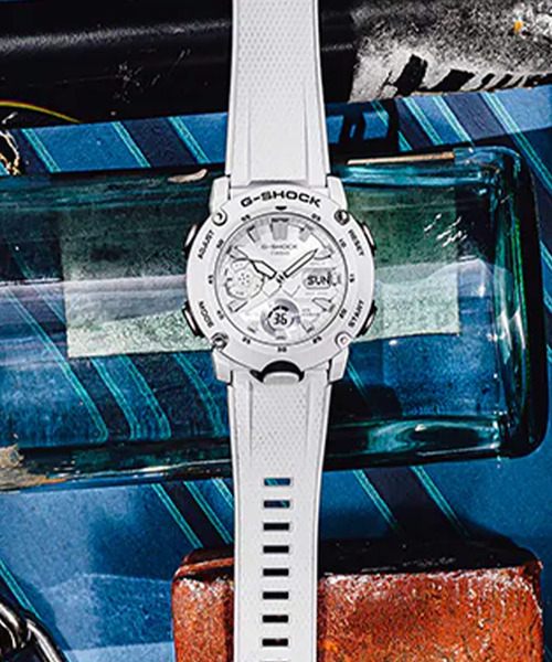 美品 腕時計 CASIO G-SHOCK GA-2000S-7AJF G-SHOCK Gショック 腕時計 メンズ GA-2000S-7AJF ジーショック