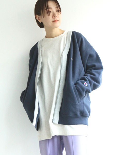 Champion（チャンピオン） カーディガン リバースウィーブ ジップ