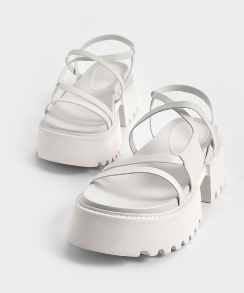 サンダル ナディン ストラッピープラットフォームサンダル / Nadine Strappy Platform Sandals レディース